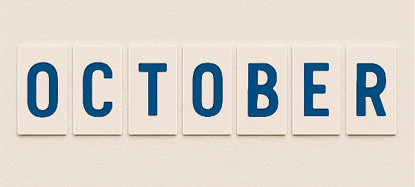 Monthly Report for October 2025